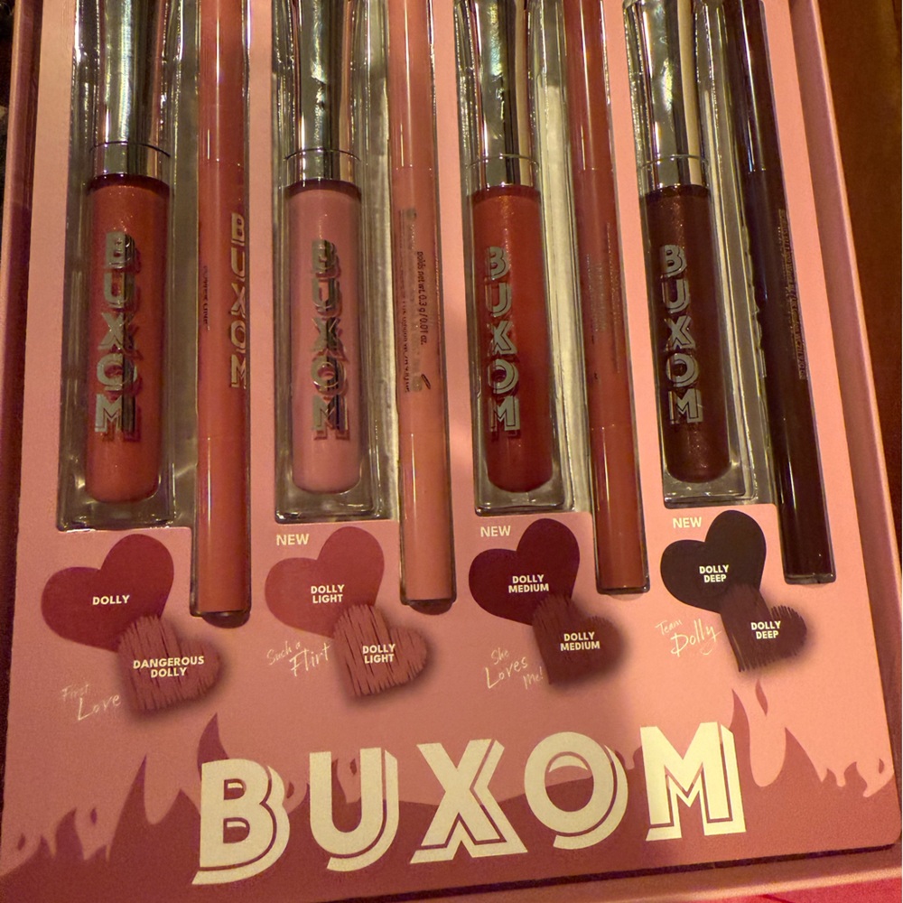 NEW Buxom Plumping Lip Liner and Lip Gloss PR Box